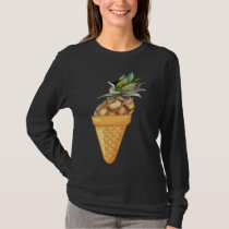 PINEAPPLE ICE CREAM - FUNNY FRUIT AND ICE CREAM CO T-Shirt