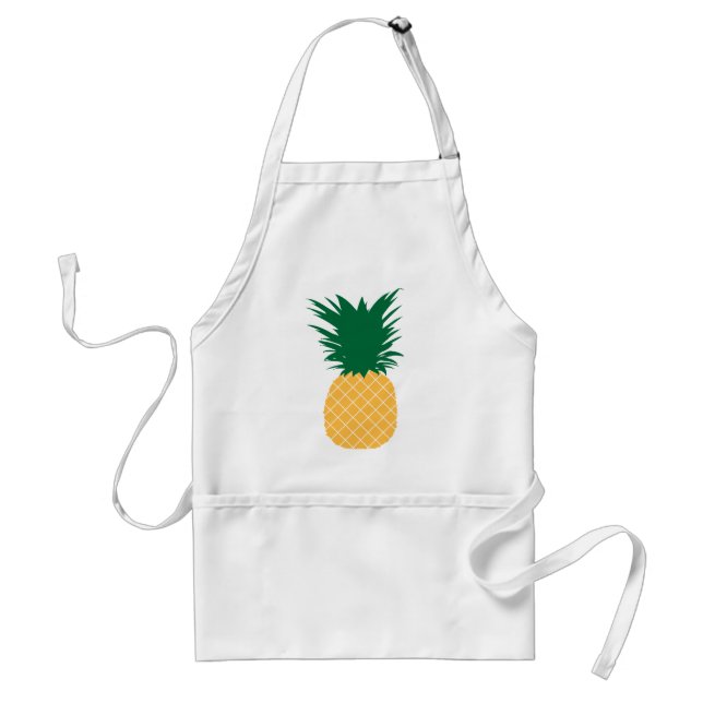 Pineapple icon adult apron (Front)