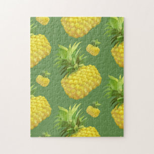 Pineapple Illustration Jigsaw Puzzle