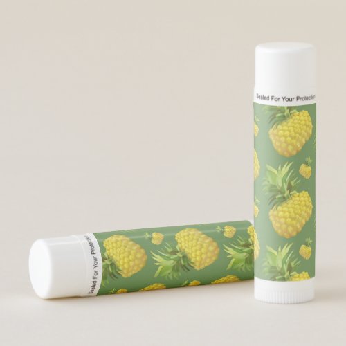 Pineapple Illustration Lip Balm