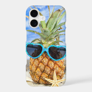 pineapple in sunglasses iPhone 17 case