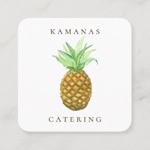 Pineapple Island Catering Business Card