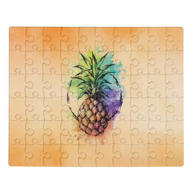 Pineapple Jigsaw Puzzle (Puzzle Horizontal)