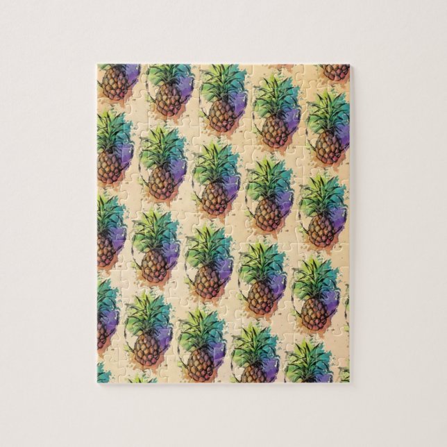 Pineapple Jigsaw Puzzle (Vertical)