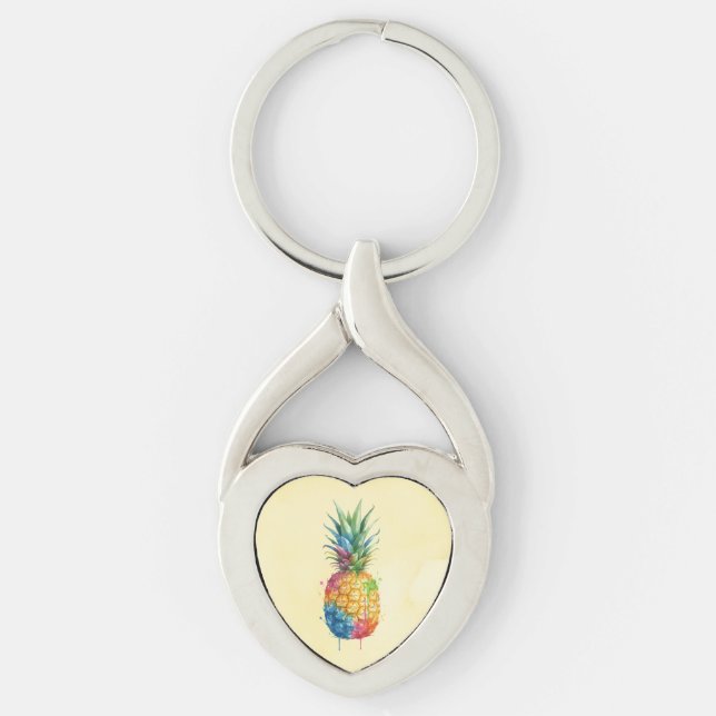 Pineapple Keychain (Front)