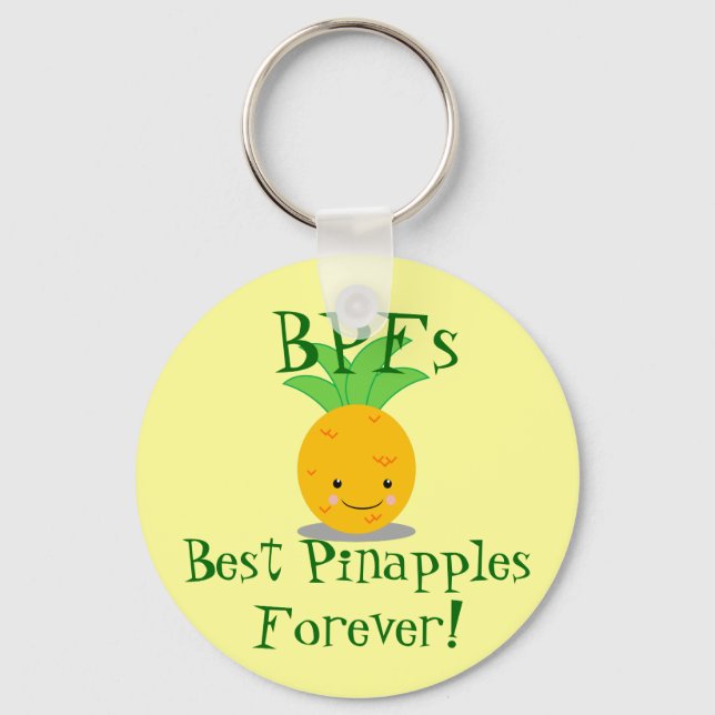 Pineapple Keychain (Front)
