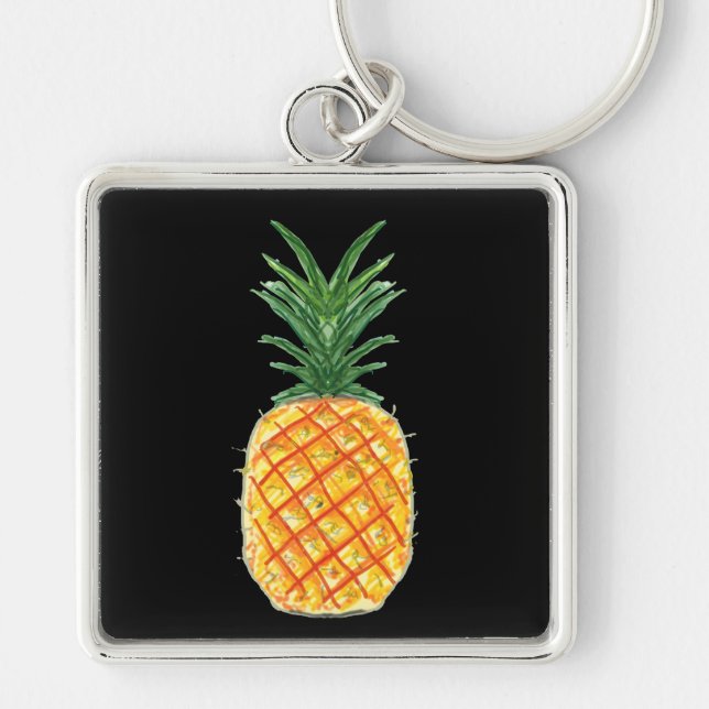 Pineapple Keychain (Front)