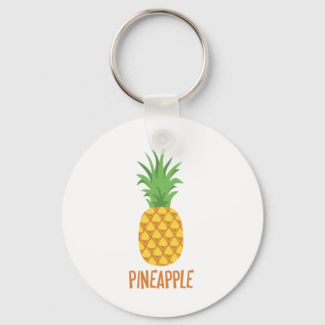 Pineapple Keychain (Front)
