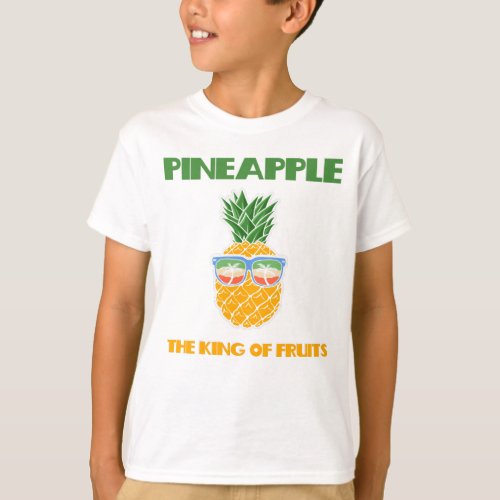 Pineapple King of Fruits T_Shirt