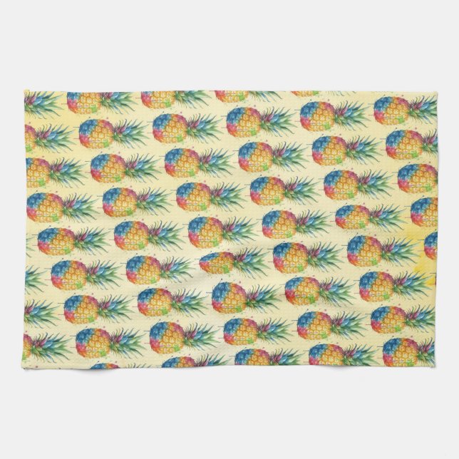 Pineapple Kitchen Towel (Horizontal)
