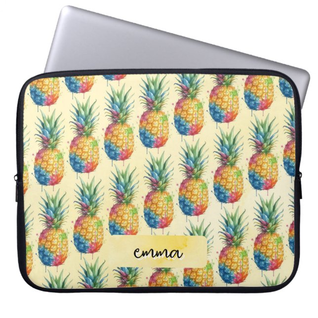 Pineapple Laptop Sleeve (Front)