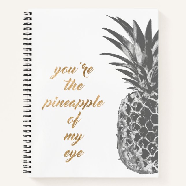 Pineapple Life II Notebook (Front)