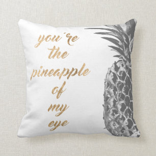 Pineapple Life II Throw Pillow