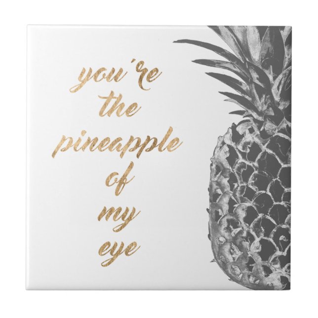 Pineapple Life II Tile (Front)