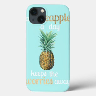Pineapple Life Quote iPhone 13 Case