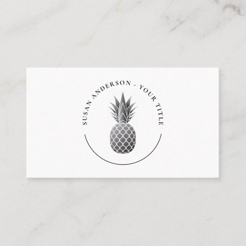 Pineapple Logo Business Card