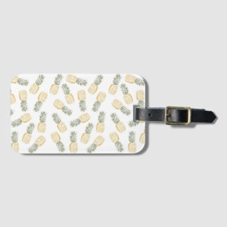 Pineapple Luggage Tag