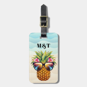 Pineapple Luggage Tags