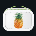 Pineapple Lunch Box<br><div class="desc">An oversized photograph of a pineapple on a white background. From the Fruits collection by Cartesian Bear, exclusively at Zazzle.</div>