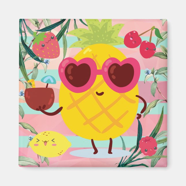 Pineapple Magnet (Front)