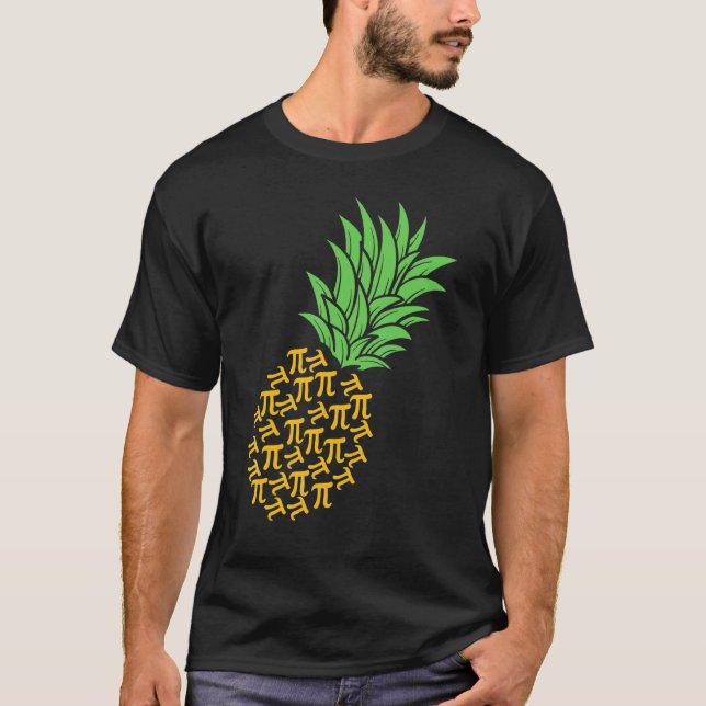 Pineapple Math Mathematician Mathematics Algebra N T-Shirt (Front)