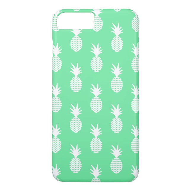 Pineapple Mint Pattern Case-Mate iPhone Case (Back)