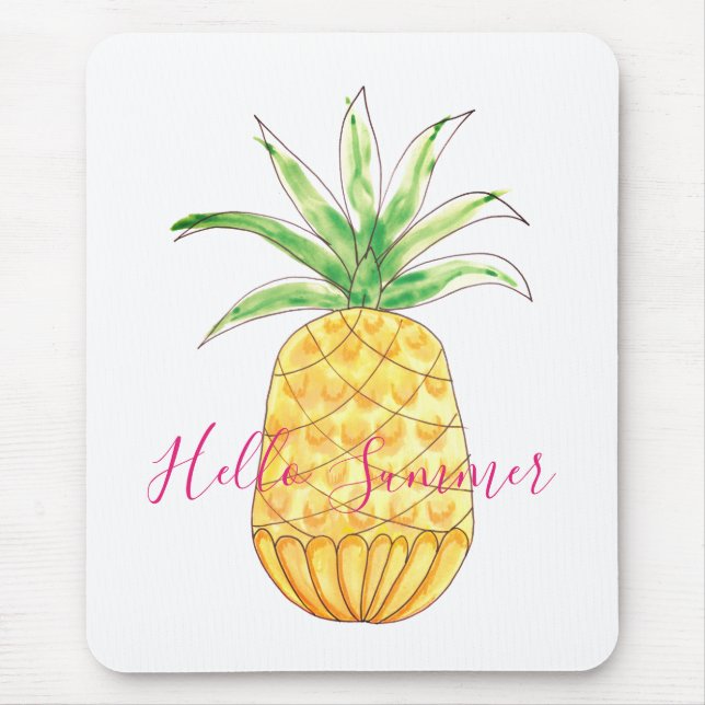 Pineapple  mouse pad (Front)