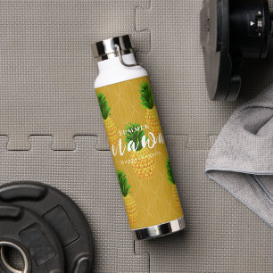 Pineapple Mustard Water Bottle