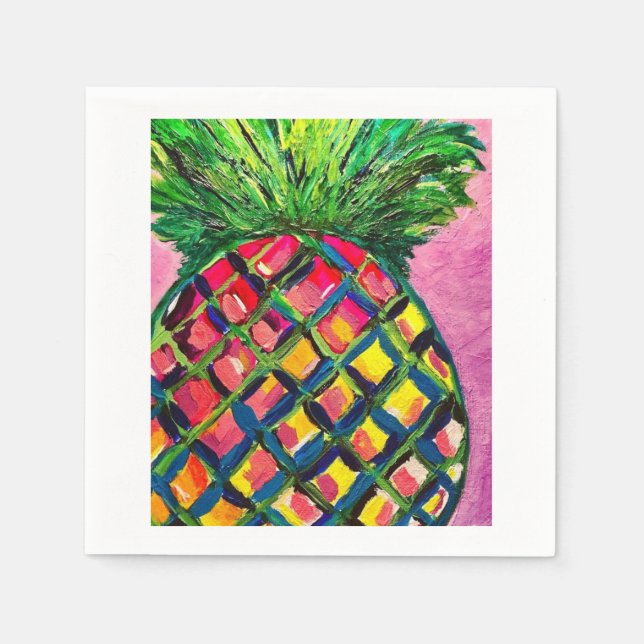 Pineapple Napkin (Front)