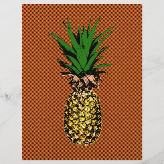 Pineapple Newsprint (Front)