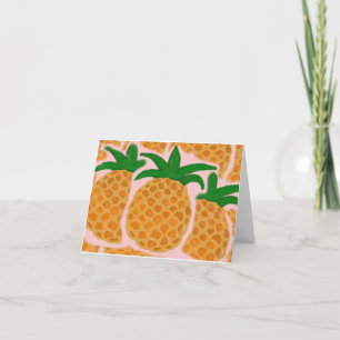 Pineapple Note Card (Hawaiian Series)