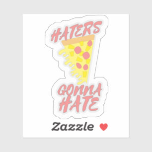 Pineapple on Pizza Epic Custom-Cut Vinyl Sticker
