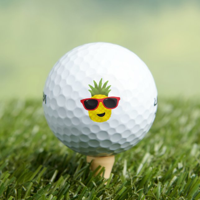 Pineapple Pal Golf Balls (Insitu Tee)