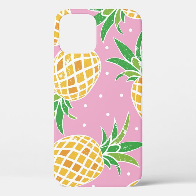 Pineapple Paradise: Tropical Pattern Case-Mate iPhone Case (Back)