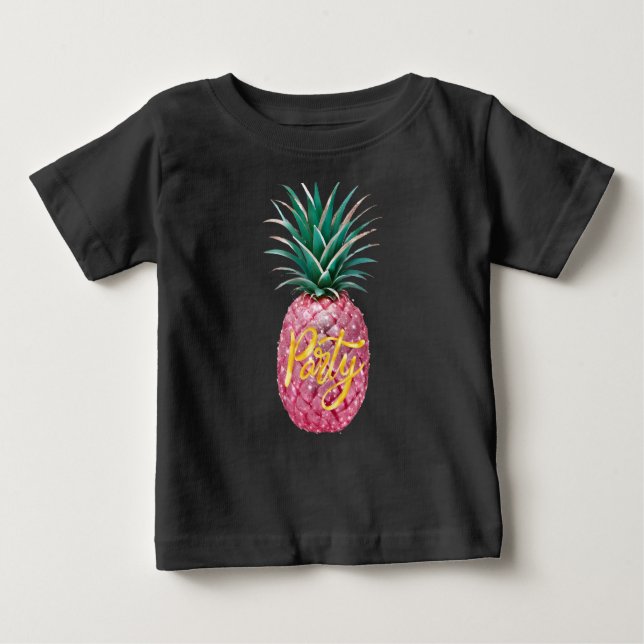 Pineapple Party Baby T-Shirt (Front)