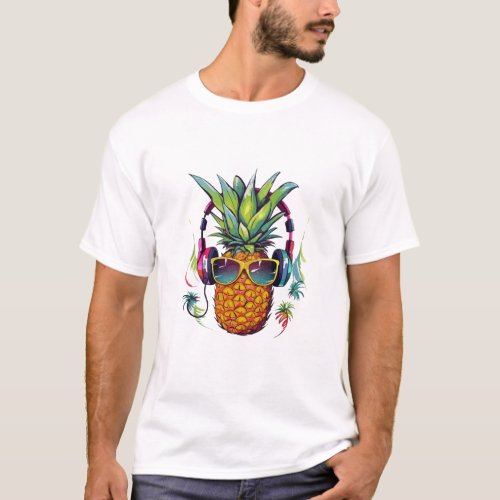 Pineapple Party Vibes T_Shirt