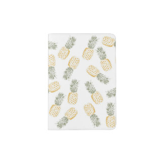 Pineapple Passport Holder