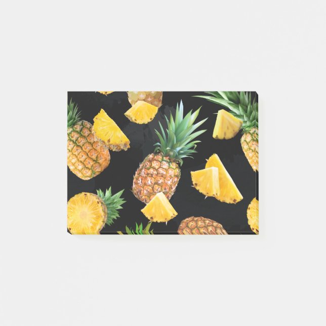 Pineapple Pattern 8 Post-it Notes (Front)