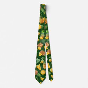 Pineapple Pattern 9 Neck Tie