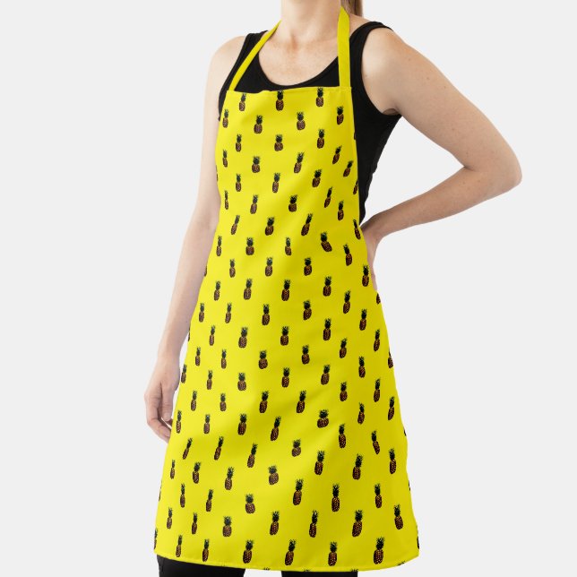 Pineapple Pattern Apron (Insitu)