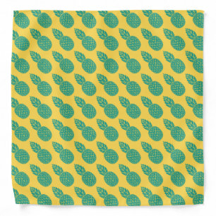 Pineapple Pattern Bandana