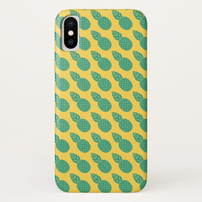 Pineapple Pattern Case-Mate iPhone Case (Back)