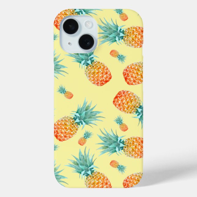 Pineapple Pattern Case-Mate iPhone Case (Back)