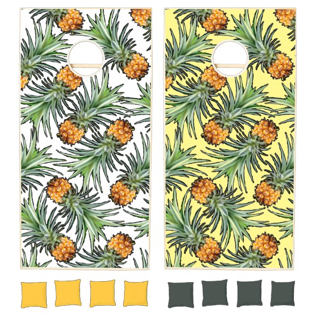 Pineapple Pattern Cornhole Set (Set)