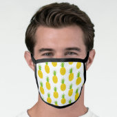 Pineapple Pattern Face Mask (Worn Him)