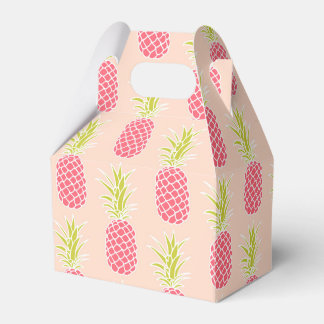 Pineapple Pattern Favor Boxes