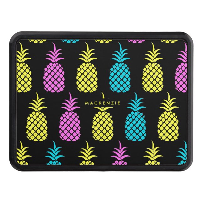 Pineapple Pattern Hitch Cover (Front)
