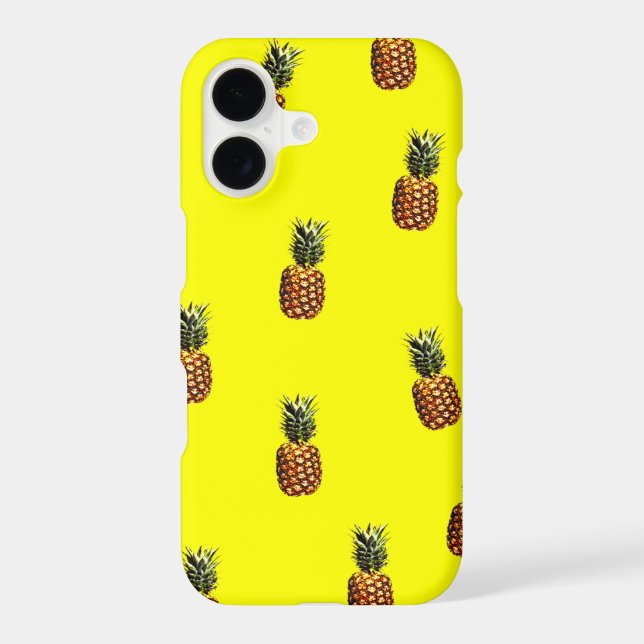 pineapple pattern iphone case (Back)