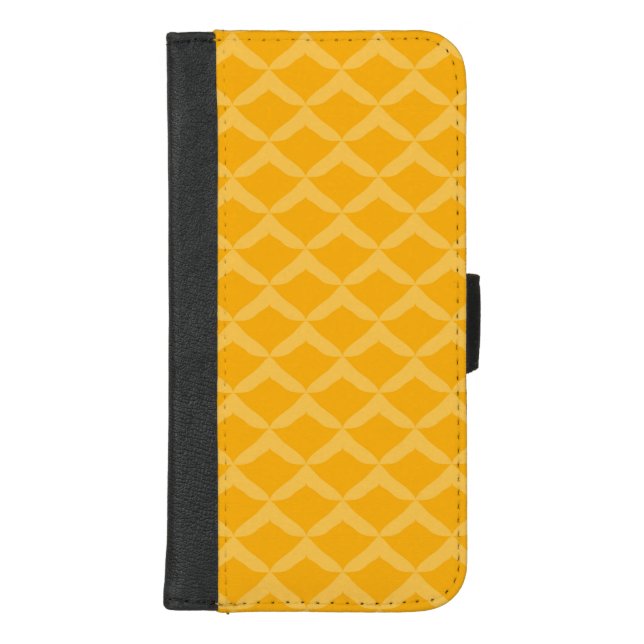 Pineapple Pattern... iPhone Wallet Case (Front)