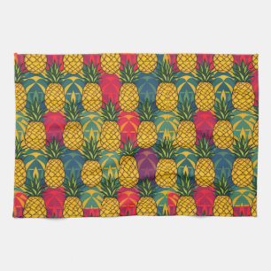 Pineapple Pattern Kitchen Towel